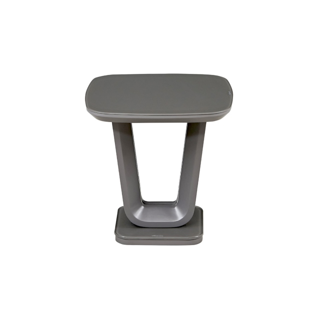 Cookes Collection Lewis Lamp Table - Charcoal 1