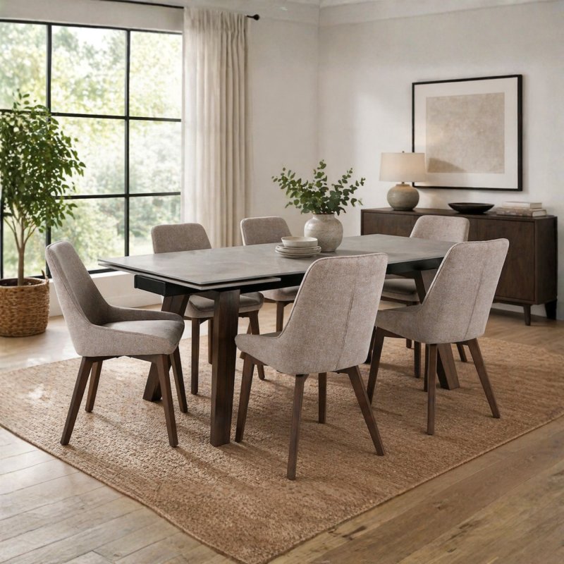 Aiden Dining Set, 4 Chairs 1