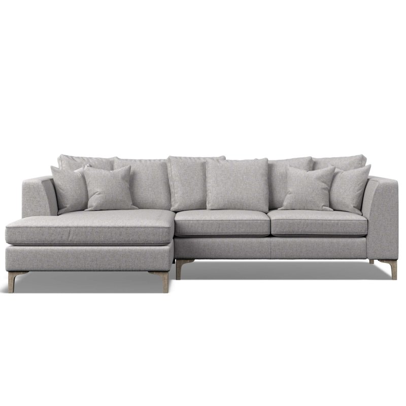 Millie Small Chaise Pillow Back Sofa LHF 1