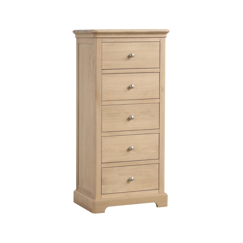 Linhay 5 Drawer Chest - Oak 1
