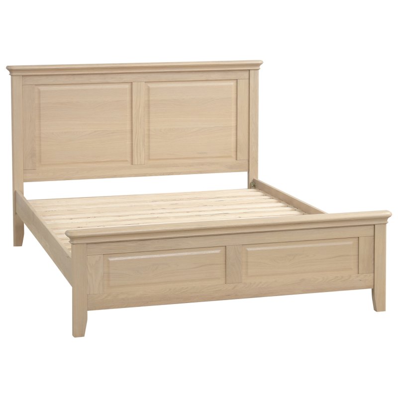Linhay King Size Bedframe - Oak 1