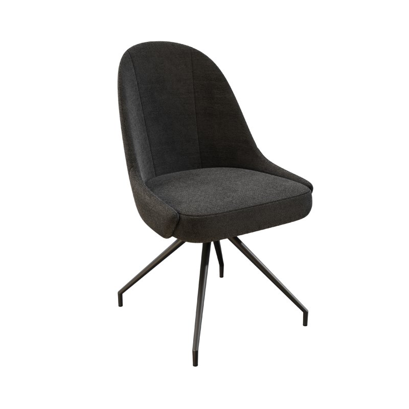 Miami Dining Chair - Charcoal 1
