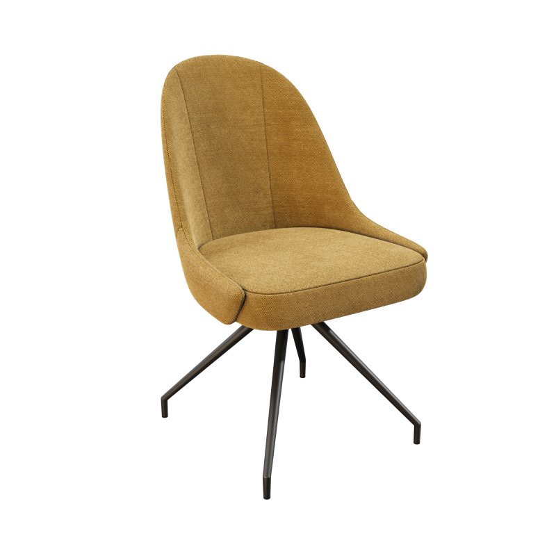 Miami Dining Chair - Ochre 1