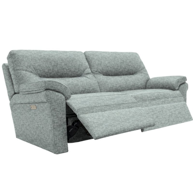 G Plan Seattle 3 Seater Double Power Recliner Sofa with Lumbar 1