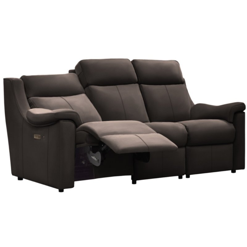 Parker Knoll Arizona 3 Seater Double Power Plus Recliner Sofa in Leather 1