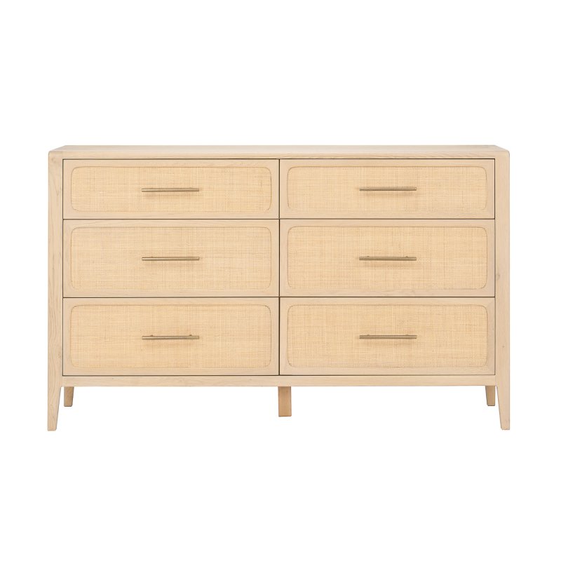 Casera 6 Drawer Wide Chest 1