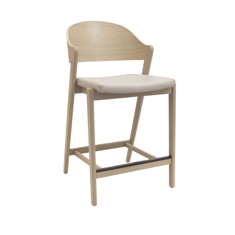 Valletta Bar Chair - Ivory 1
