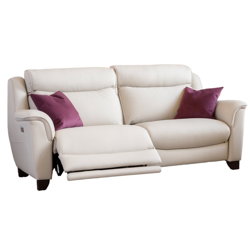 Parker Knoll Manhattan 25 Large 2 Seater Double Power Recliner Sofa in Leather 1