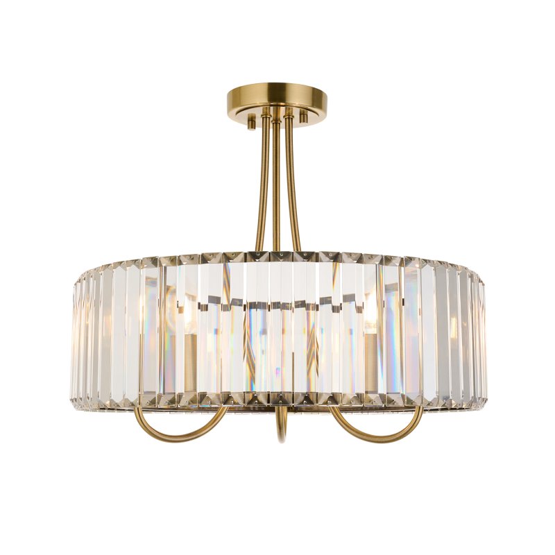 Visconti 3 Light Semi Flush 1