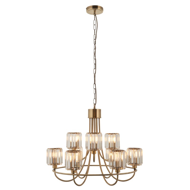 Berenice 9 Light Tiered Pendant 1