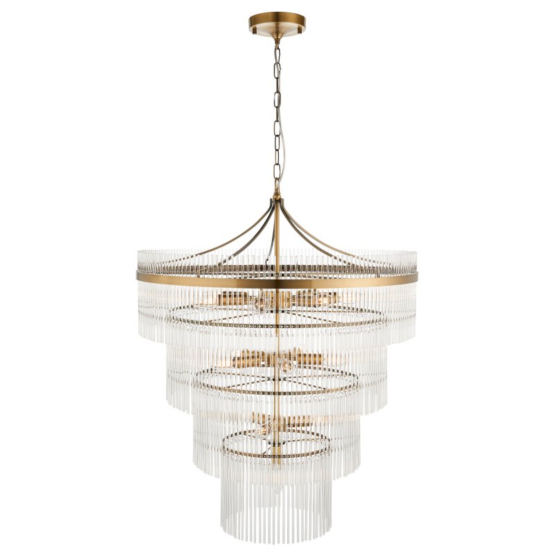 Marietta 16 Light Tiered Pendant 1