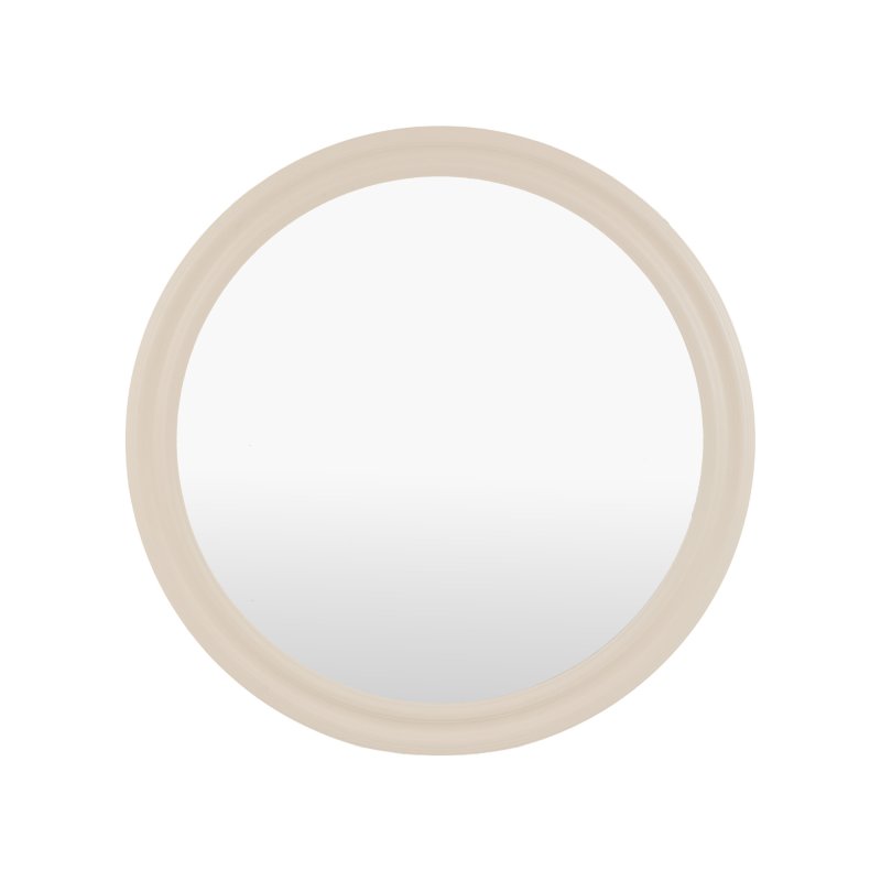Suffolk Large Round Mirror - Mushroom 1