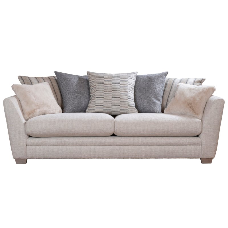 River Pillow Back Grand Sofa 1