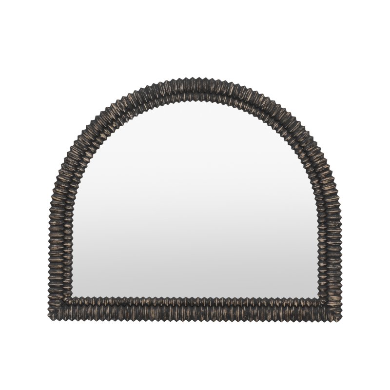 Pimlico Arch Overmantle Black 1