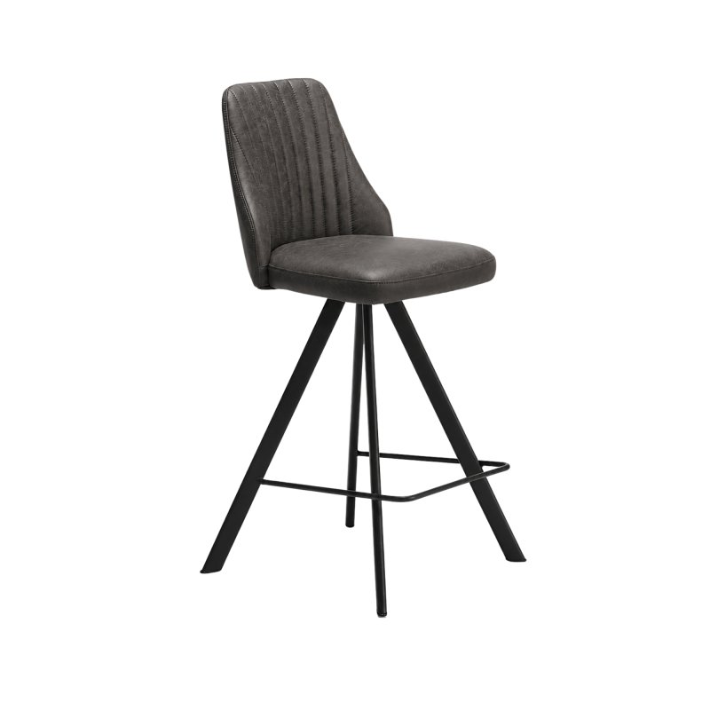 Austin Bar Stool - Dark Grey 1
