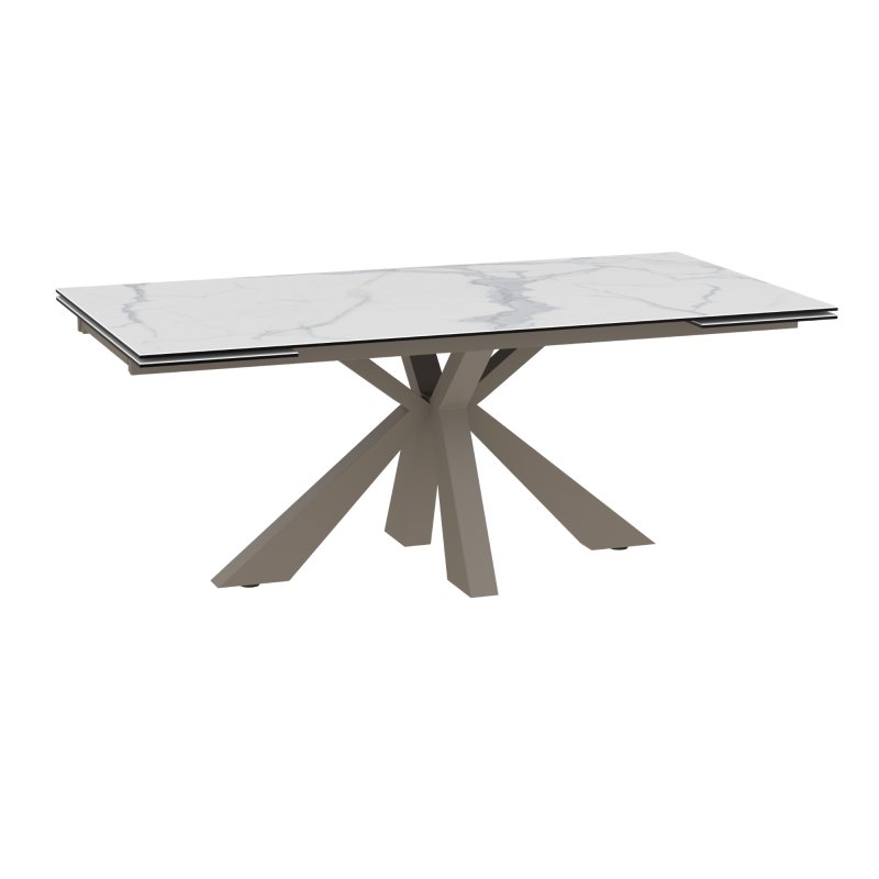 Ottawa Dining Table - Matt Marble 1