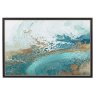 Lagoon Framed Canvas