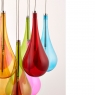Multi Coloured Glass Pendants 3