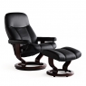 Stressless Consul Large Chair & Stool Classic Base