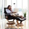 Stressless Reno Small Chair & Stool Classic Base 5