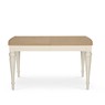 Cookes Collection Geneva Oak And Antique White 6-8 Extending Dining Table