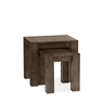 Cookes Collection Trinity Dark Oak Nest of Tables