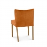 TRINITY LIGHT OAK Cookes Collection Trinity Low Back Upholstered Chair In Pumpkin Velvet