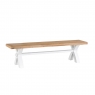 Cookes Collection London White Small Bench