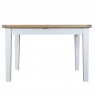 Cookes Collection Thames White Medium Extending Dining Table 4