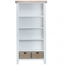 Cookes Collection Thames White Large Bookcase 2