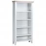 Cookes Collection Thames White Large Bookcase 3