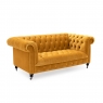Dawson 2 Seater Sofa Mustard