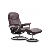 Stressless Consul Small Chair & Stool Signature Base