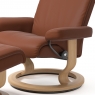 Stressless Aura Small Chair & Stool Classic Base 3