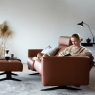 Stressless Stella 25 Seater Sofa in Leather 8