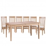 Cookes Collection Blackburn Dining Table and 6 Chairs 1