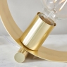 Hoop Table Lamp Brass 5