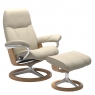 Stressless Promotional Consul Large Signature Chair and Stool