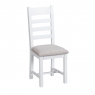 Cookes Coolection London White Ladder Back Dining Chair