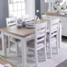 Cookes Coolection Thames White Ladder Back Dining Chair 4