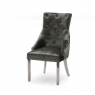 Cookes Collection Jake Dining Chair Charcoal