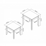 Cookes Collection Romy Soft Grey Nest of Tables 4
