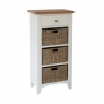 Cookes Collection Palma 1 Drawer 3 Basket Unit 1
