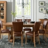 Cookes Collection Nantes Oak Dining Table and 6 Chairs 1