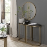 Cookes Collection Archie Peppercorn Ash Console Table 3