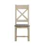 Western Cross Back Dining Chair 3