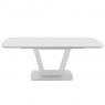 Cookes Collection Lewis Extending Dining Table White 2