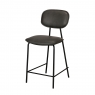 Cookes Collection Grey Claire Bar Chair
