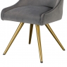 Cookes Collection Grey Isabella Dining Chair 4