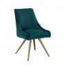 Cookes Collection Teal Isabella Dining Chair 1